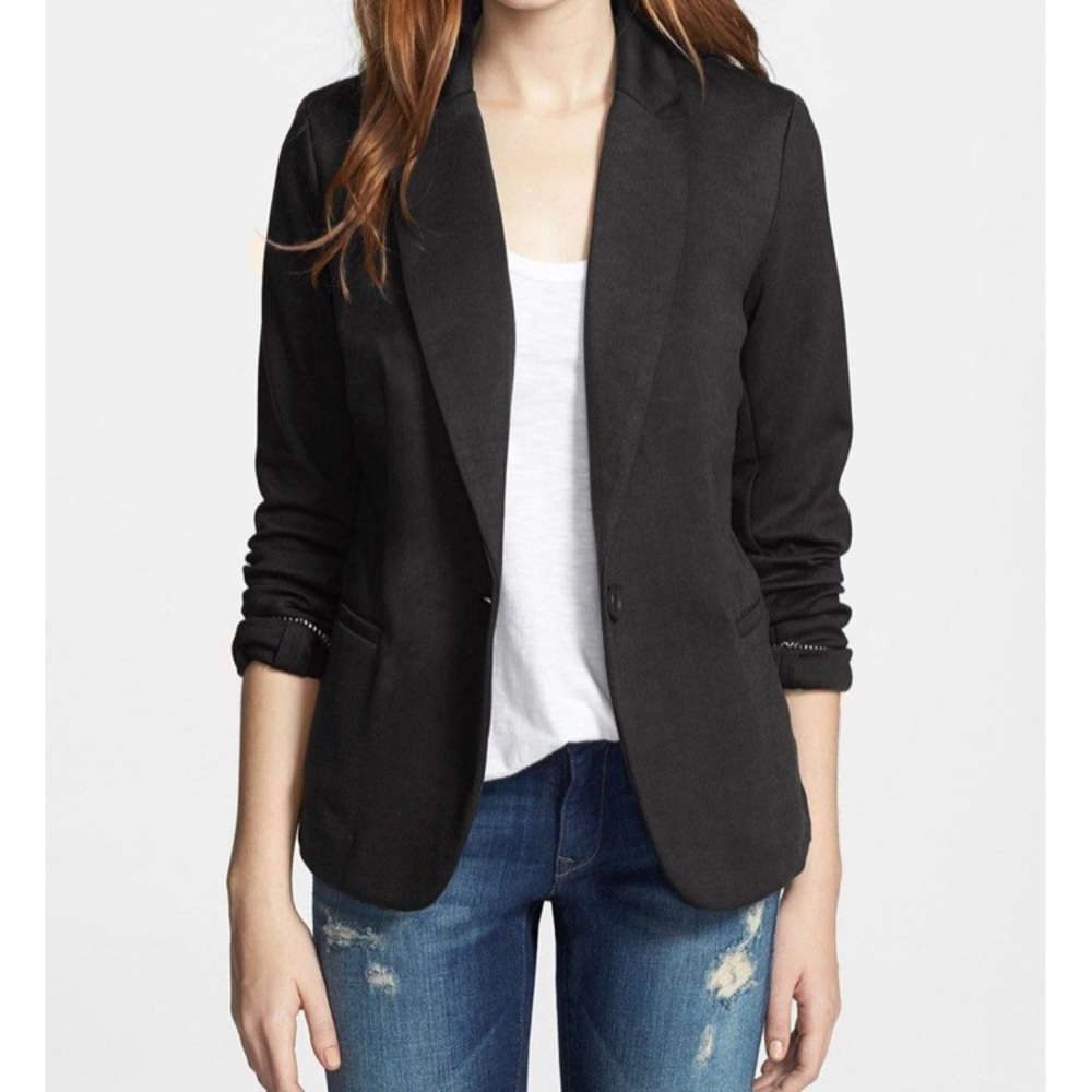 Olivia moon knit blazer small